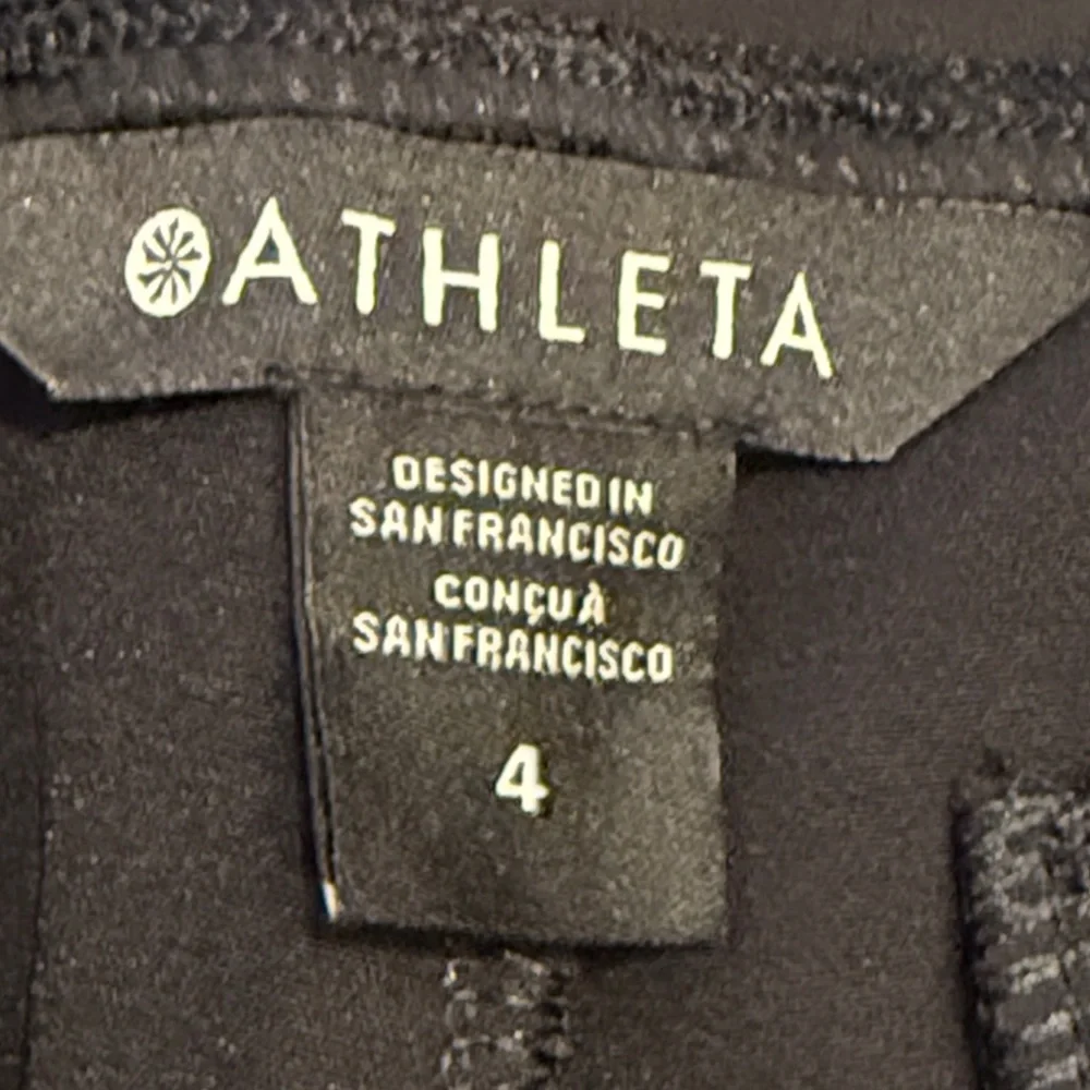 NWT Athleta Endless High Rise Pant Black Size 4 - Picture 10 of 16